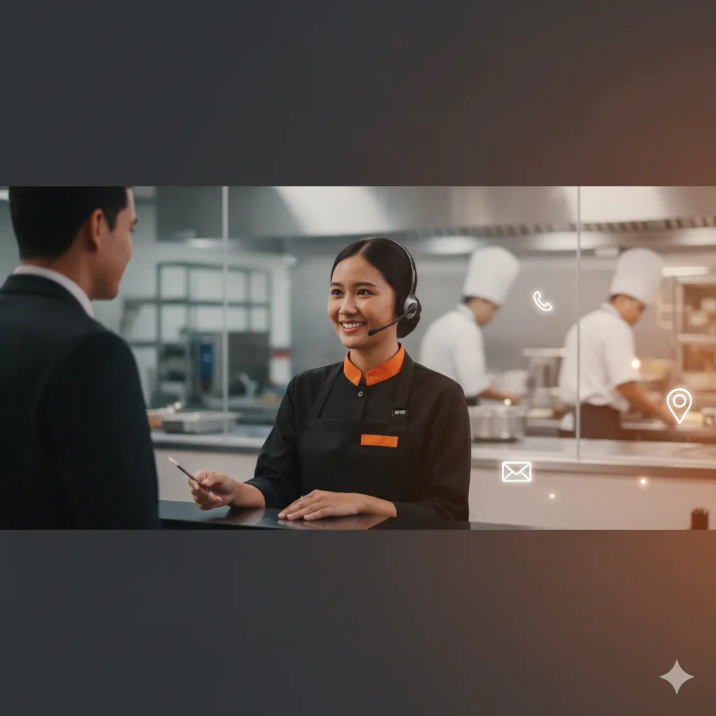 Worker support for kitchen professionals