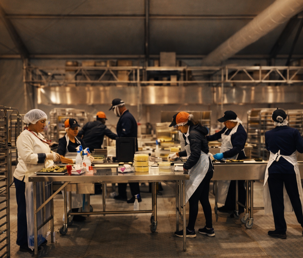 Food preparation stations